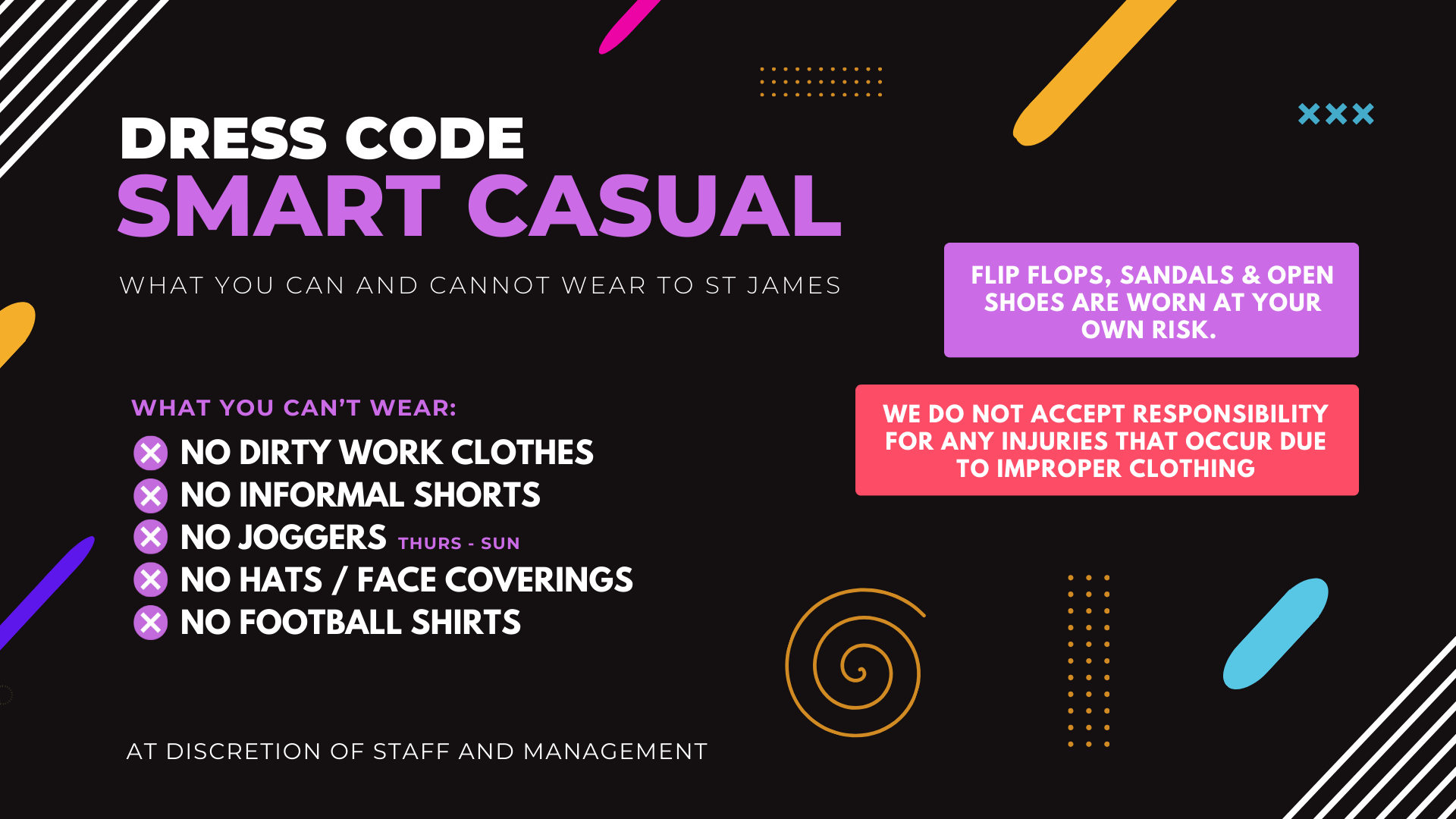 Dress code TV