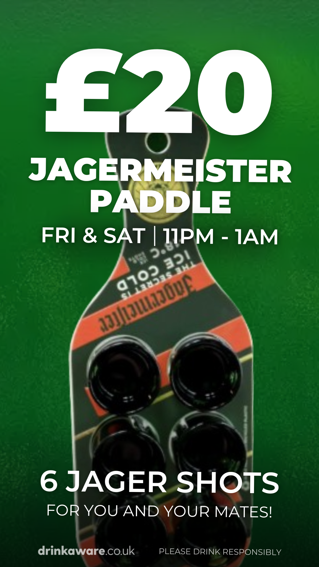 Jager paddle advert